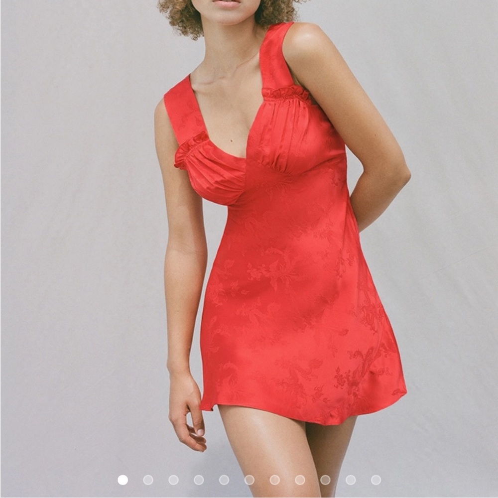 REALISATION THE ROXY dress in Red Dragon